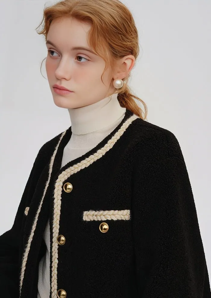 BLACK LITTLE SCENTED JACKET