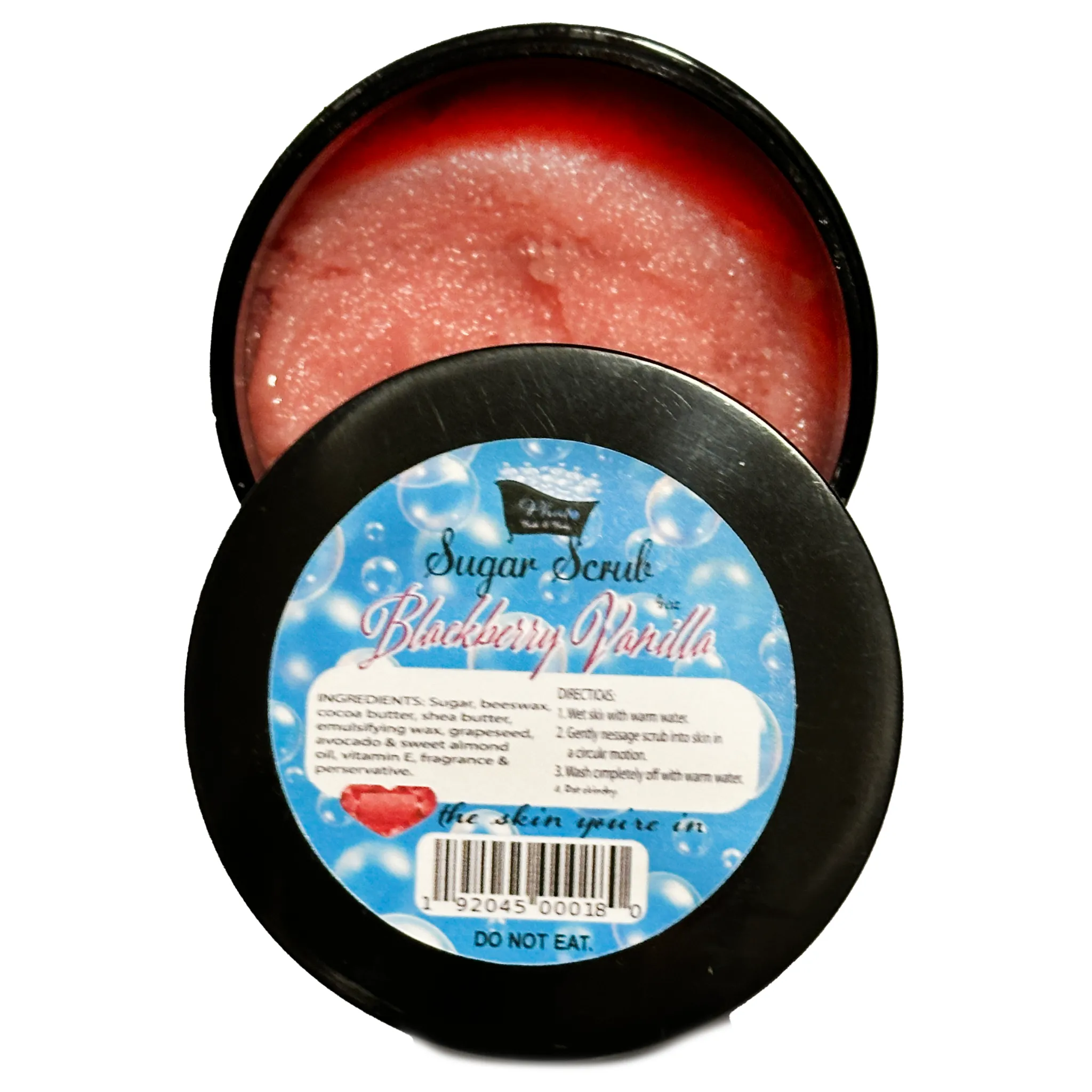 Blackberry Vanilla Whipped Shea Sugar Scrub Cocoa Butter 4 oz