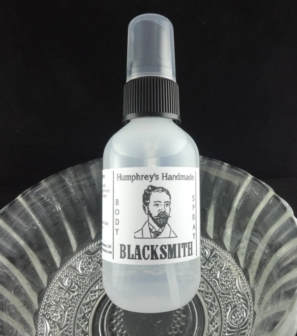 BLACKSMITH Men's Body Spray | Caramel Tobacco Blossom | 2 oz |