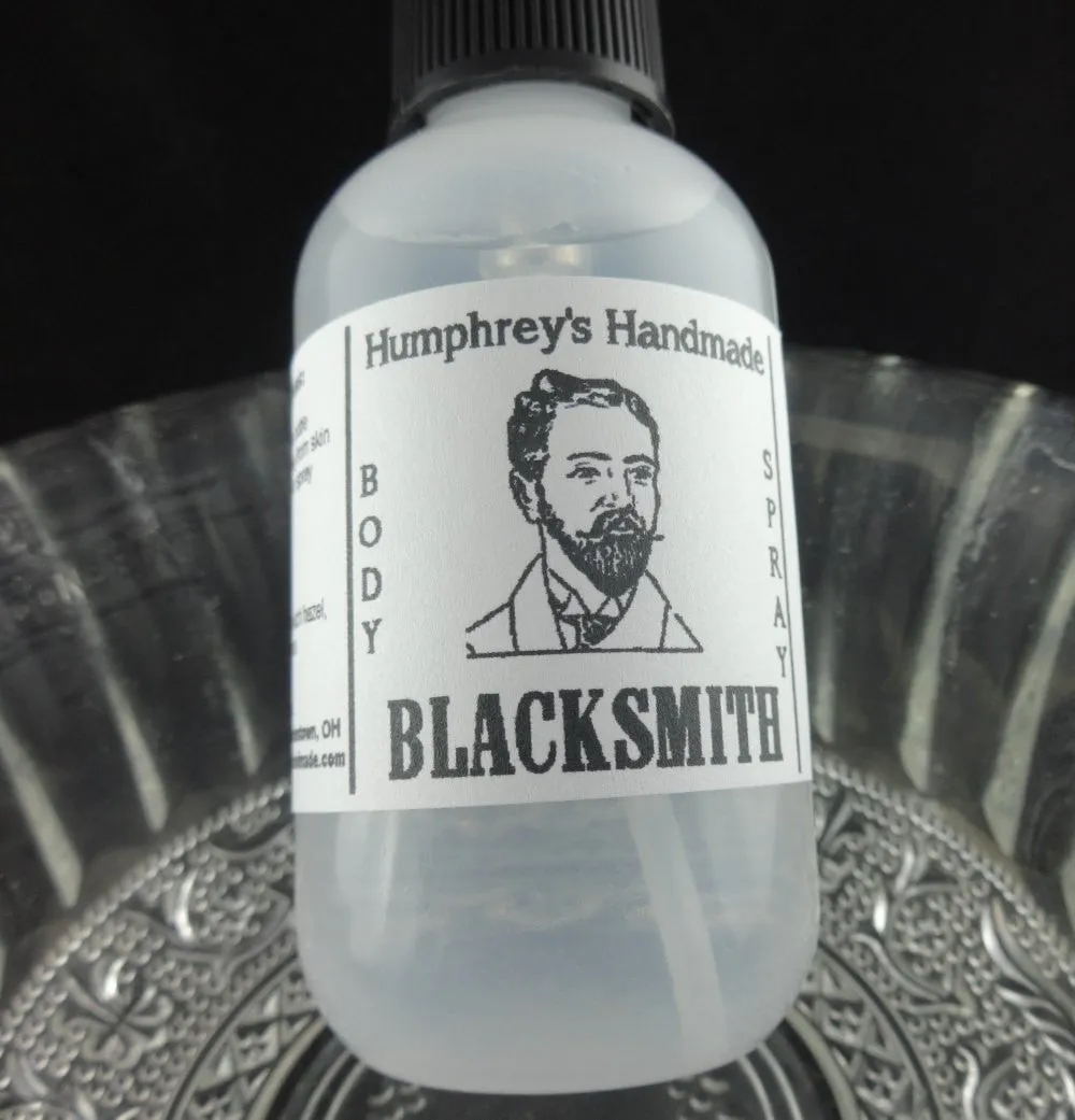 BLACKSMITH Men's Body Spray | Caramel Tobacco Blossom | 2 oz |