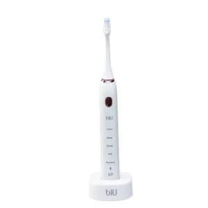 Blu Smart Toothbrush and App (White Rose)