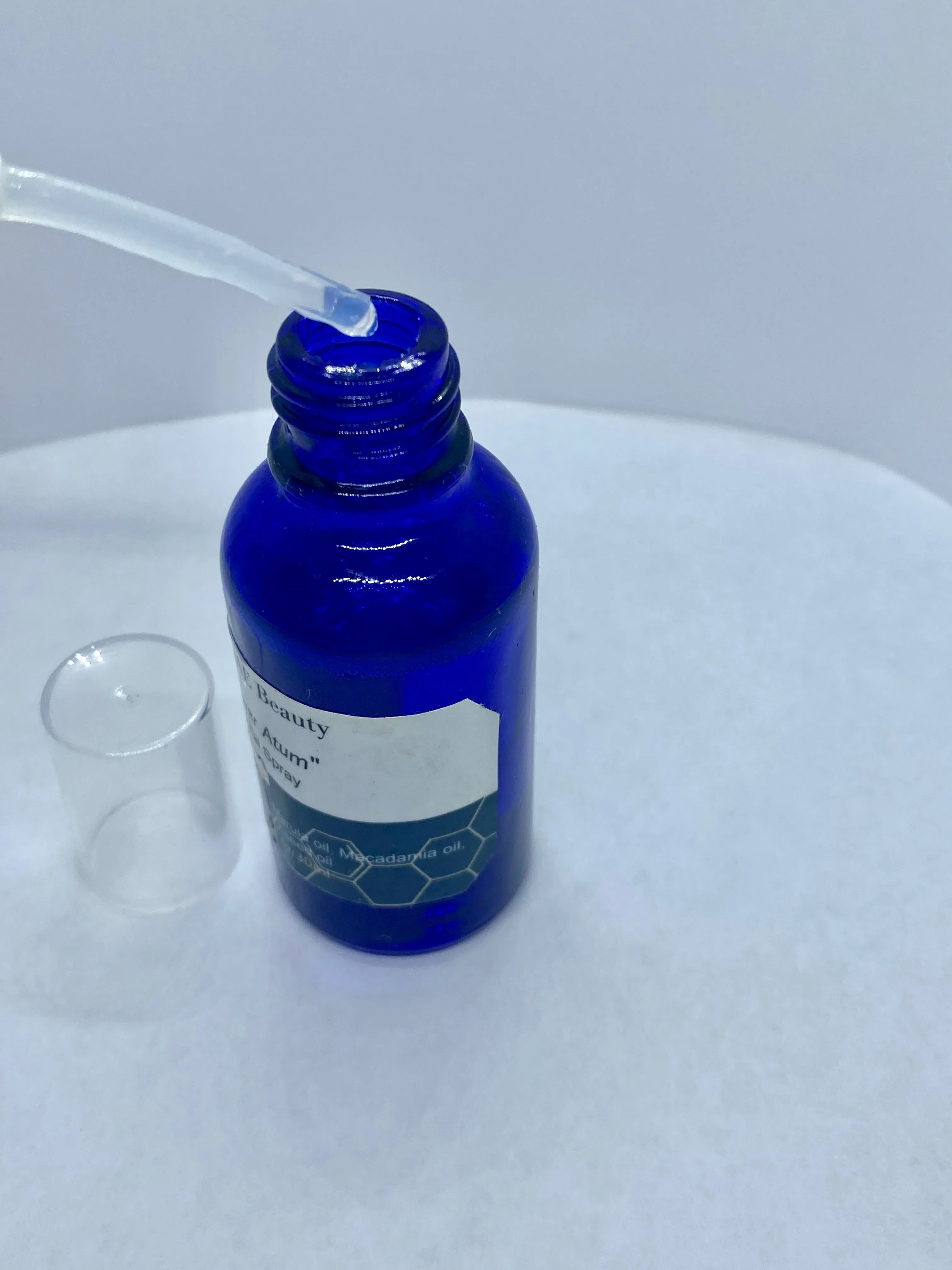 BLUE NILE ATUM | Body Oil Spray | Cucumber Hydrosol | Blueberry Seed Oil