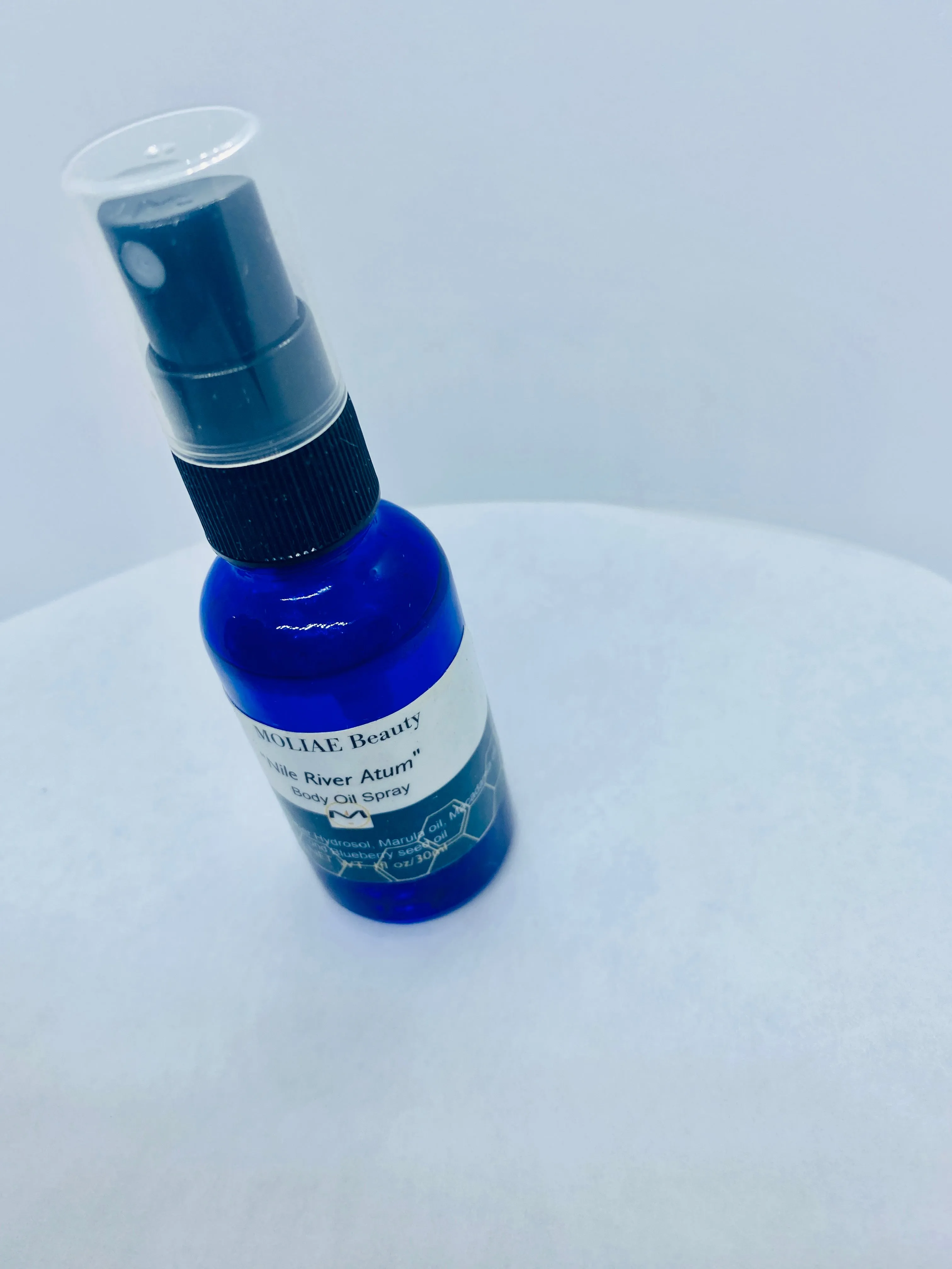 BLUE NILE ATUM | Body Oil Spray | Cucumber Hydrosol | Blueberry Seed Oil