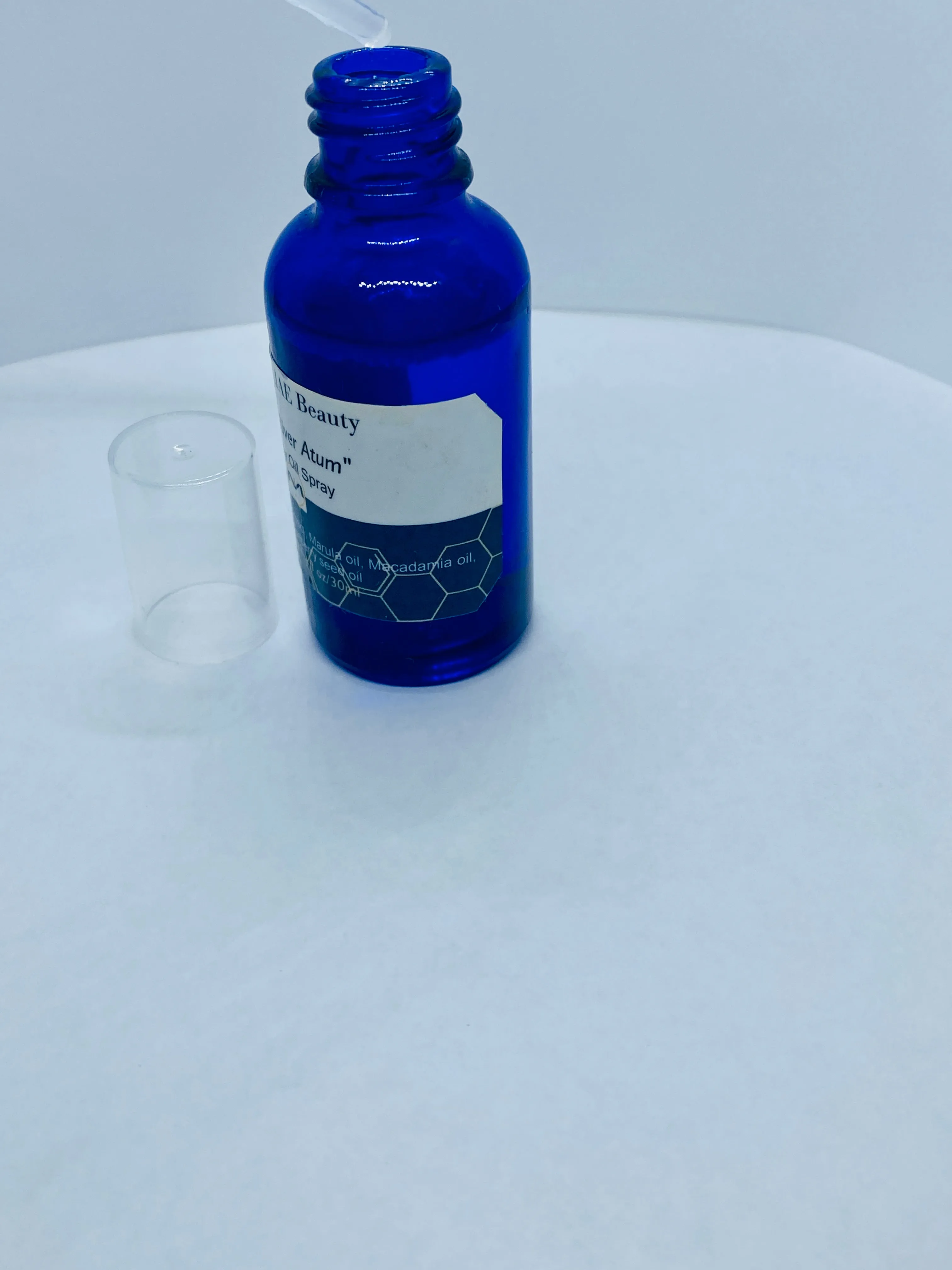 BLUE NILE ATUM | Body Oil Spray | Cucumber Hydrosol | Blueberry Seed Oil