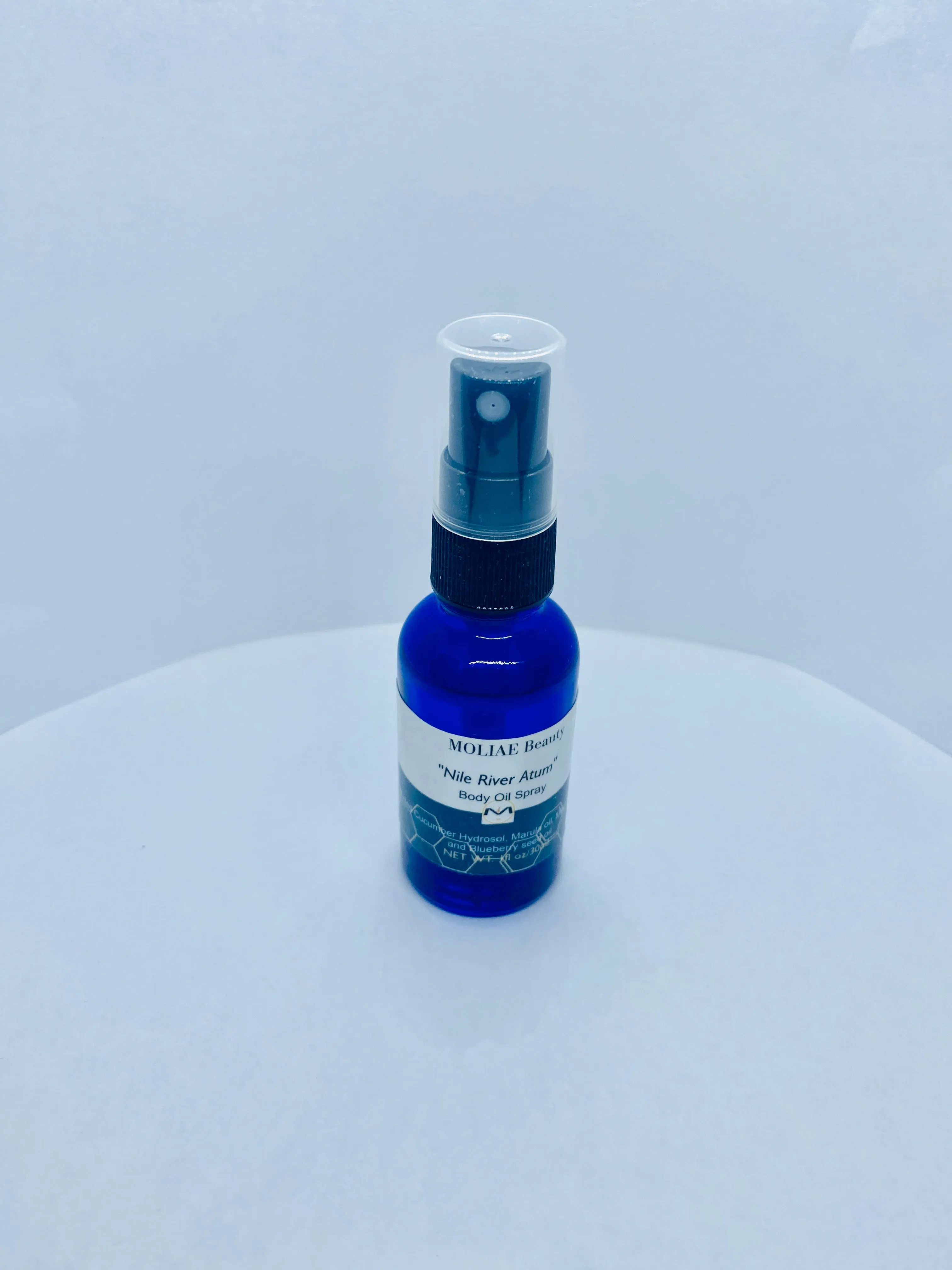 BLUE NILE ATUM | Body Oil Spray | Cucumber Hydrosol | Blueberry Seed Oil