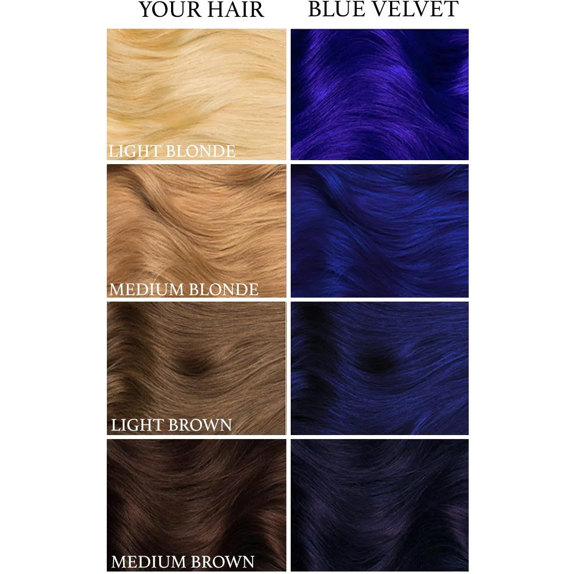 Blue Velvet Semi Permanent Hair Dye 4 Oz.