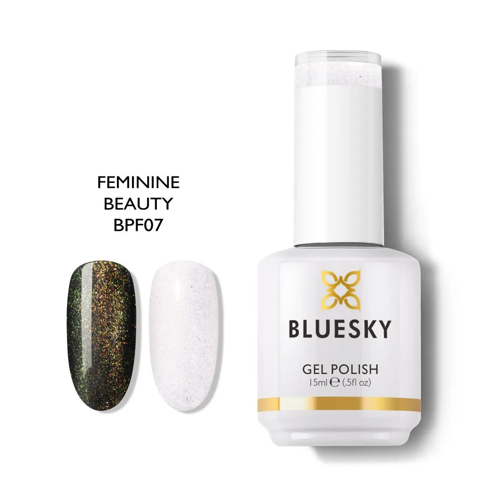 Bluesky Gel Polish Peacock Fashion Collection 15ml BPF07 FEMININE BEAUTY