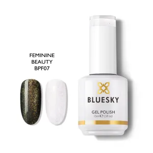 Bluesky Gel Polish Peacock Fashion Collection 15ml BPF07 FEMININE BEAUTY