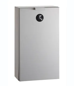 Bobrick B-35139 TrimLineSeries  Surface-Mounted  Sanitary Napkin Disposal