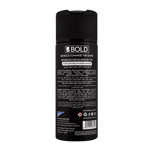 BOLD ORBIT DEODORANT BODY SPRAY 150ML