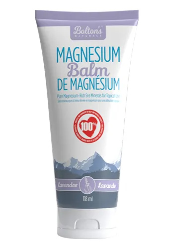 Bolton's Naturals (Natural Calm) Magnesium Chloride Balm Lavender 118ml