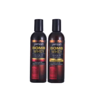 Bomb Whey Home Care Vitamins Recharge Hair Maintenance Kit 2x240ml - Yenzah