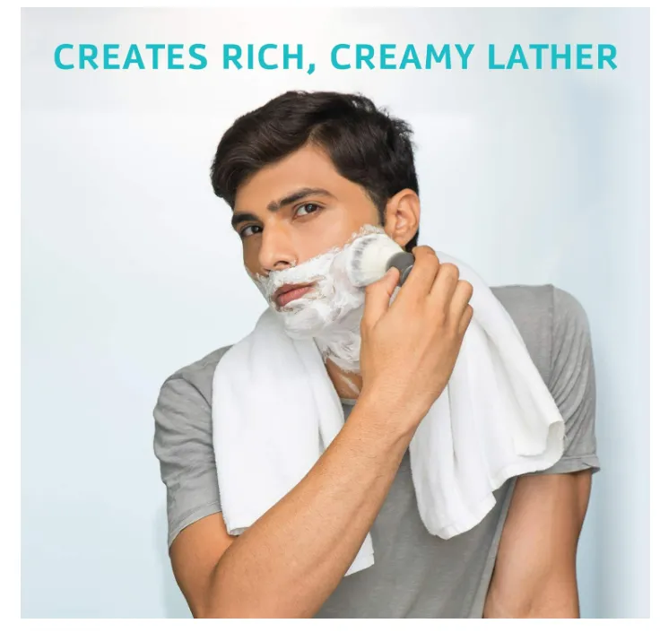 Bombay Shaving Company Shaving Cream with Tea Tree oil, Aloe Vera and Menthol Extracts- 100 g