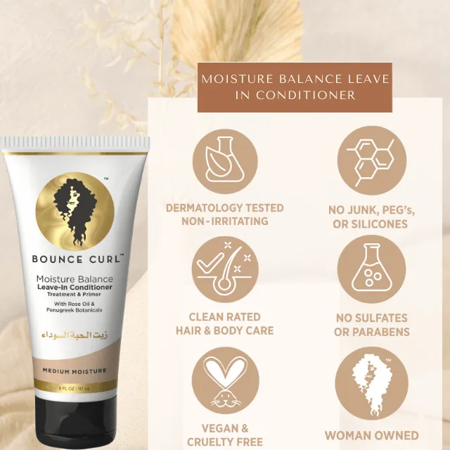 Bounce Curl Moisture Balance Leave In Conditioner