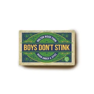 Boy's Don't Stink - Warm Amber & Spice