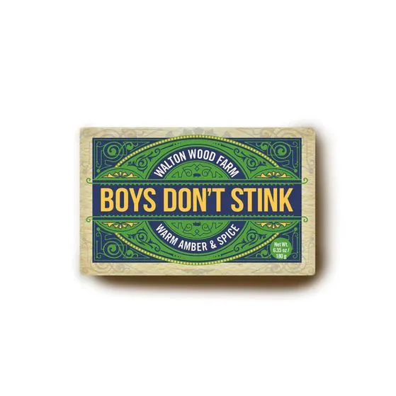 Boy's Don't Stink - Warm Amber & Spice