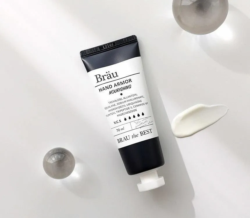 Brau Cosmetics Hand Armor Nourishing Hand Cream Fragrance Free 70ml