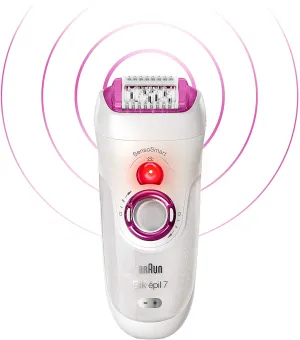 Braun Silk-Epil 7 7/700 SensoSmart Cordless Wet and Dry Epilator