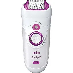 Braun Silk-épil 7521 - Wet & Dry Cordless Electric Ladies  Epilator (110-220V)