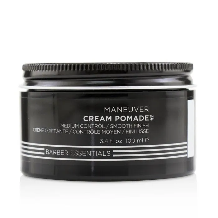 Brews Maneuver Cream Pomade (medium Control / Smooth Finish) - 100ml/3.4oz