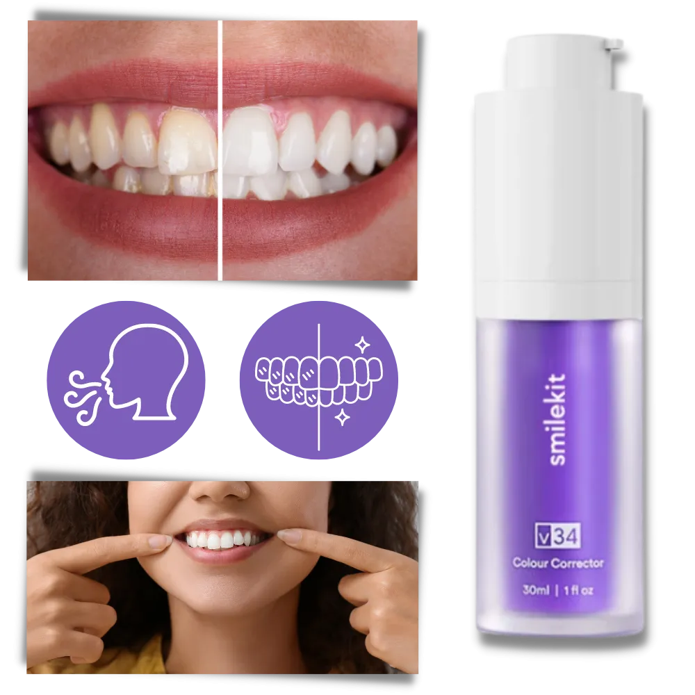 Brightening Purple Toothpaste