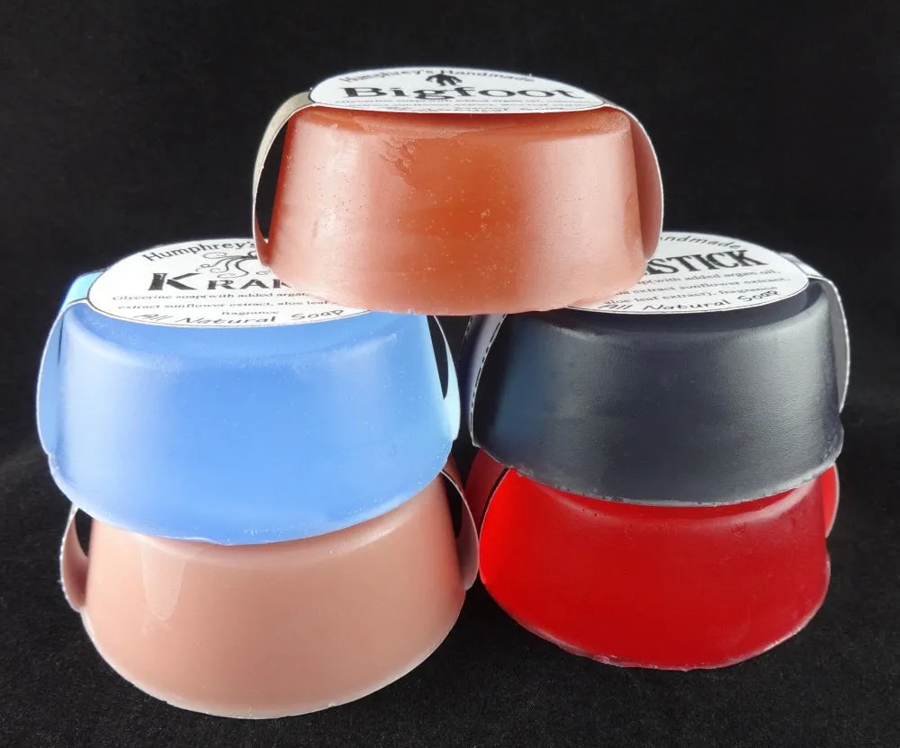 BUFFALO BILL Soap | Leather Scent | Shave Soap | Beard Wash | Body Bar