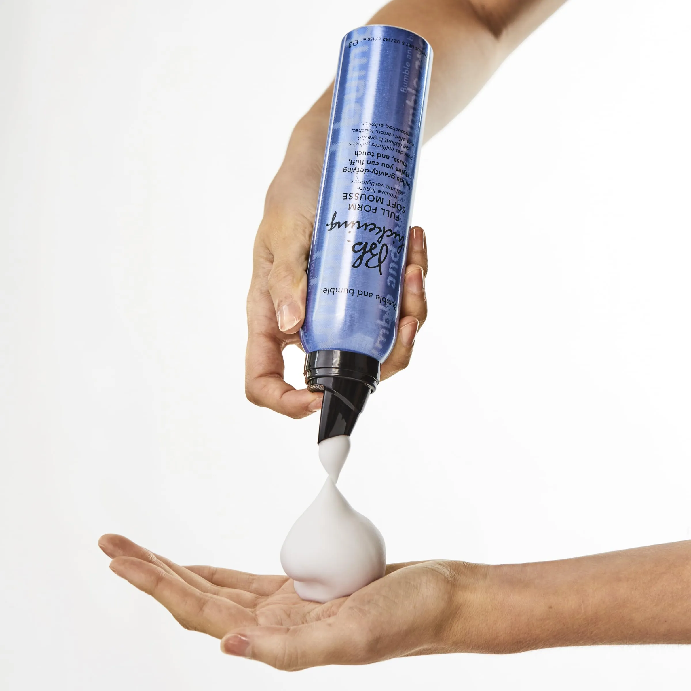 Bumble and bumble. Thickening Full Form Soft Hair Mousse | Heat Protection | Softening   Defining | Straight to Wavy, 5 Ounce