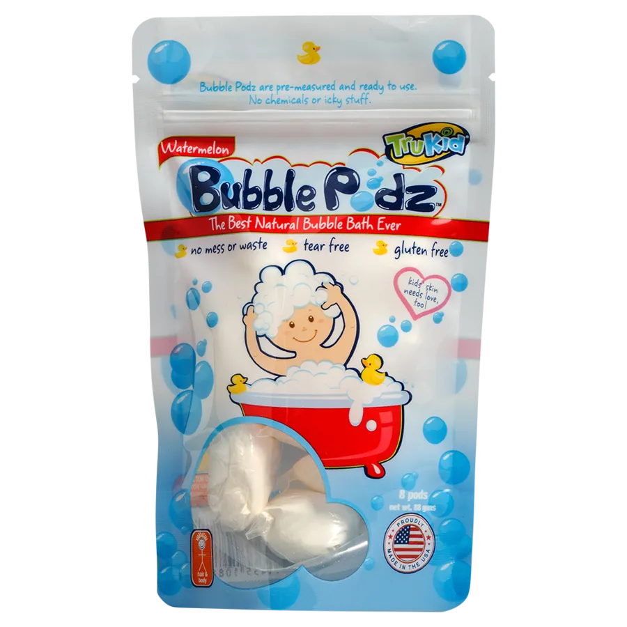 [Bundle Of 2] TruKid Watermelon Scented Bubble Podz, 8 pcs
