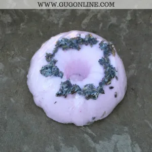 Bundt Cake Bath Bomb - Lavender Pomegranate
