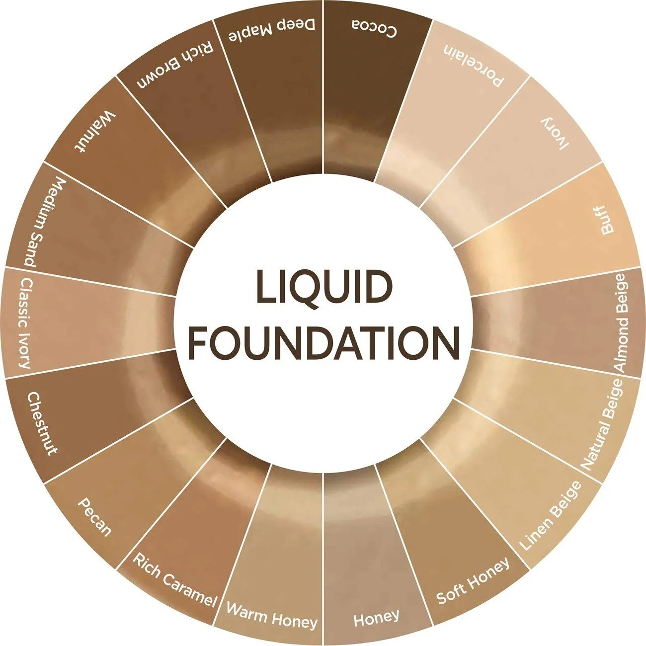 BURTS BEES Walnut Goodness Glows Liquid Makeup, 1 FZ