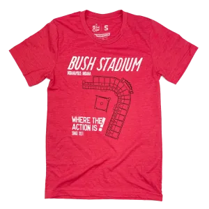 Bush Stadium Red