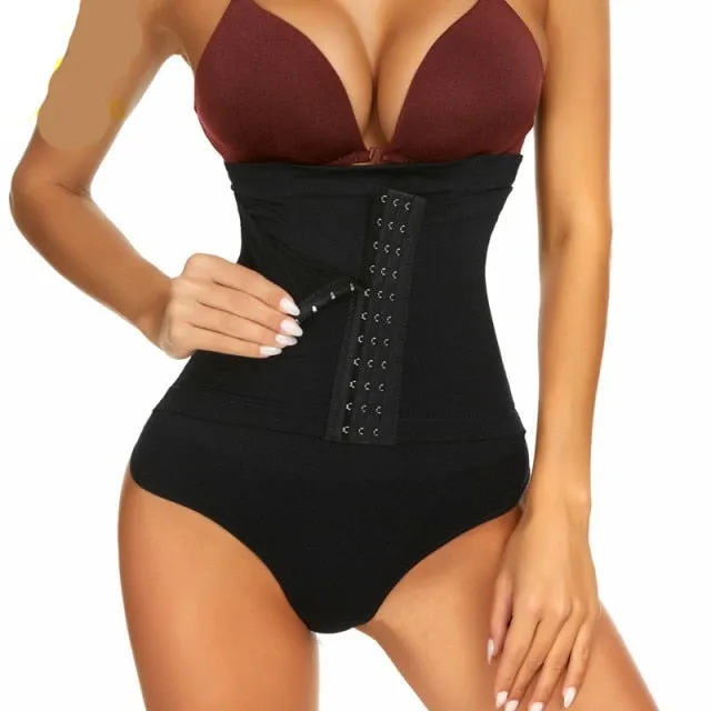 Butt Lifter Body Shaper Panties Firm Belly Tummy Control Shapewear Thigh Slimmer Girdle Shorts with Hook Waist Trainer