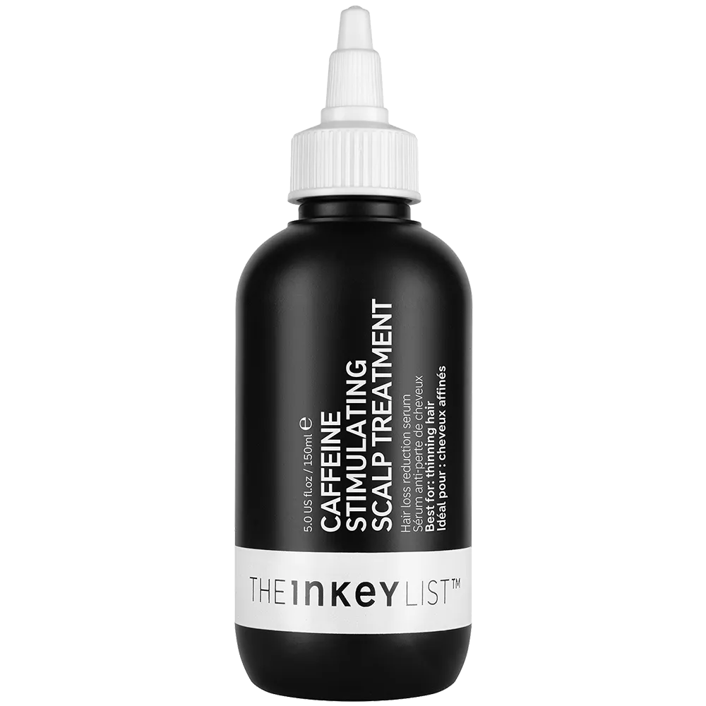 Caffeine stimulating scalp treatment