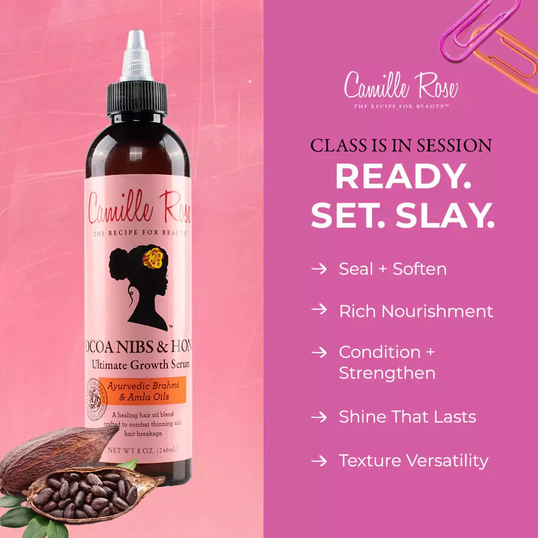 Camille Rose Naturals Cocoa Nibs And Honey Ultimate Strength Serum 240ml