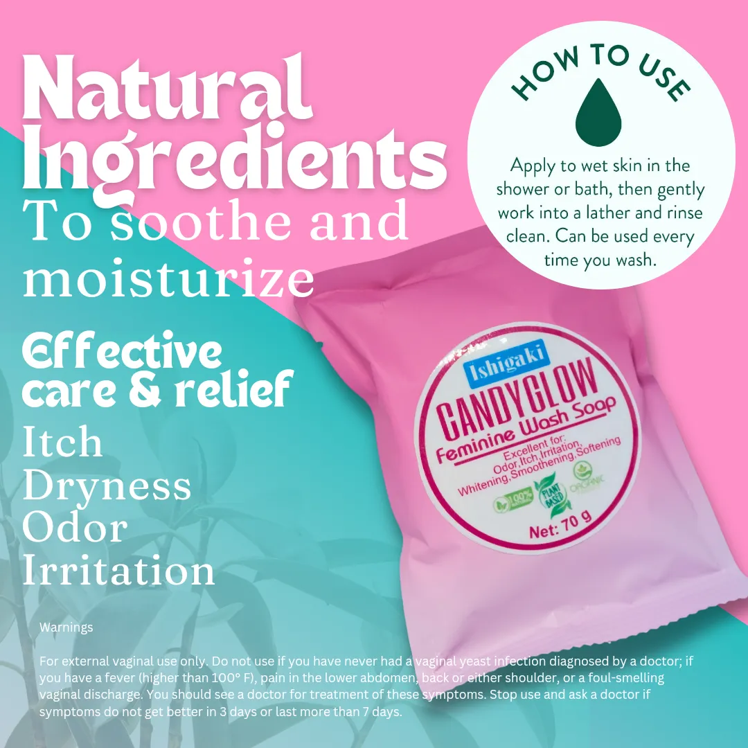 Candy Glow Feminine Wash Soap