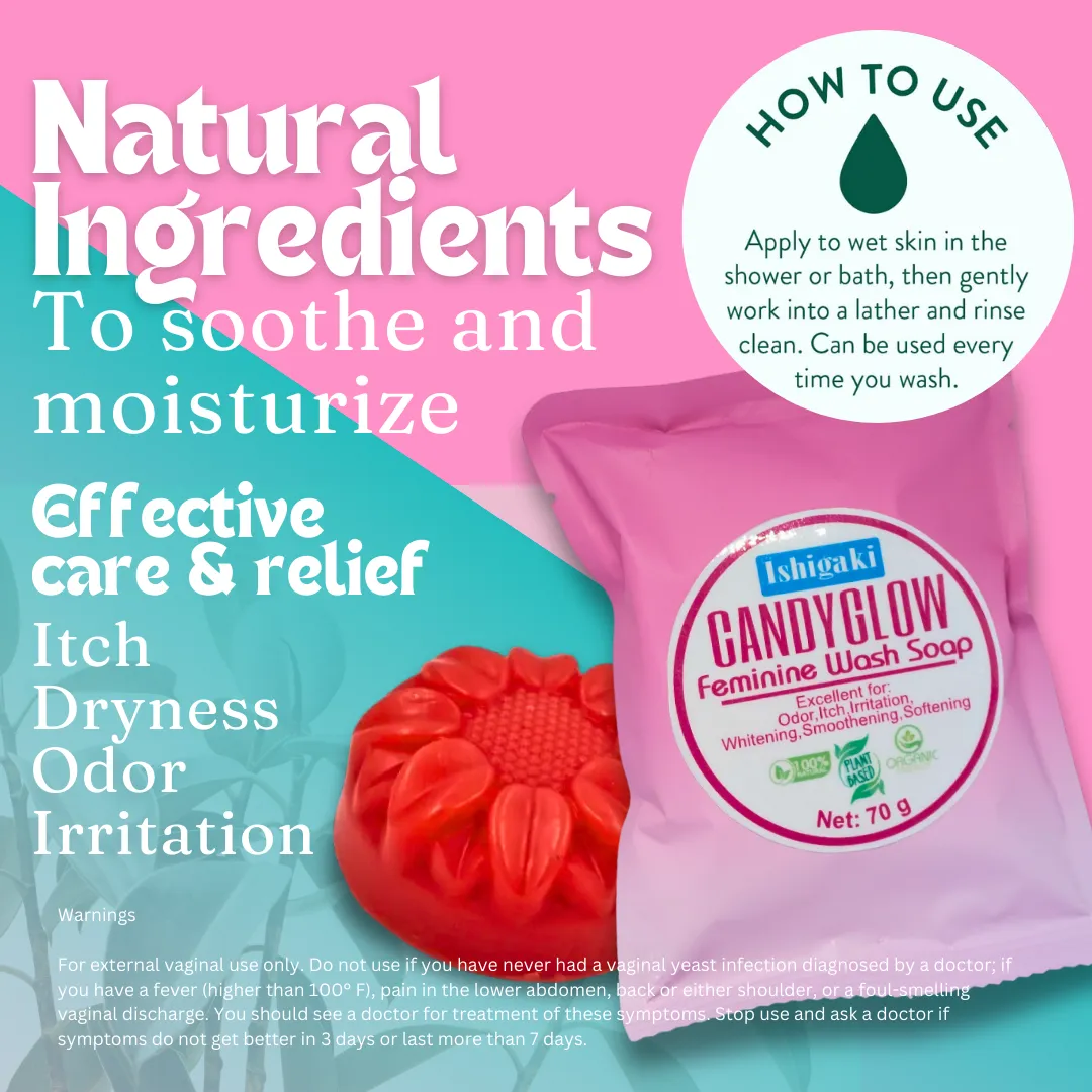 Candy Glow Feminine Wash Soap
