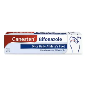 Canesten Bifonazole Once Daily 1% w/w Cream - 20g