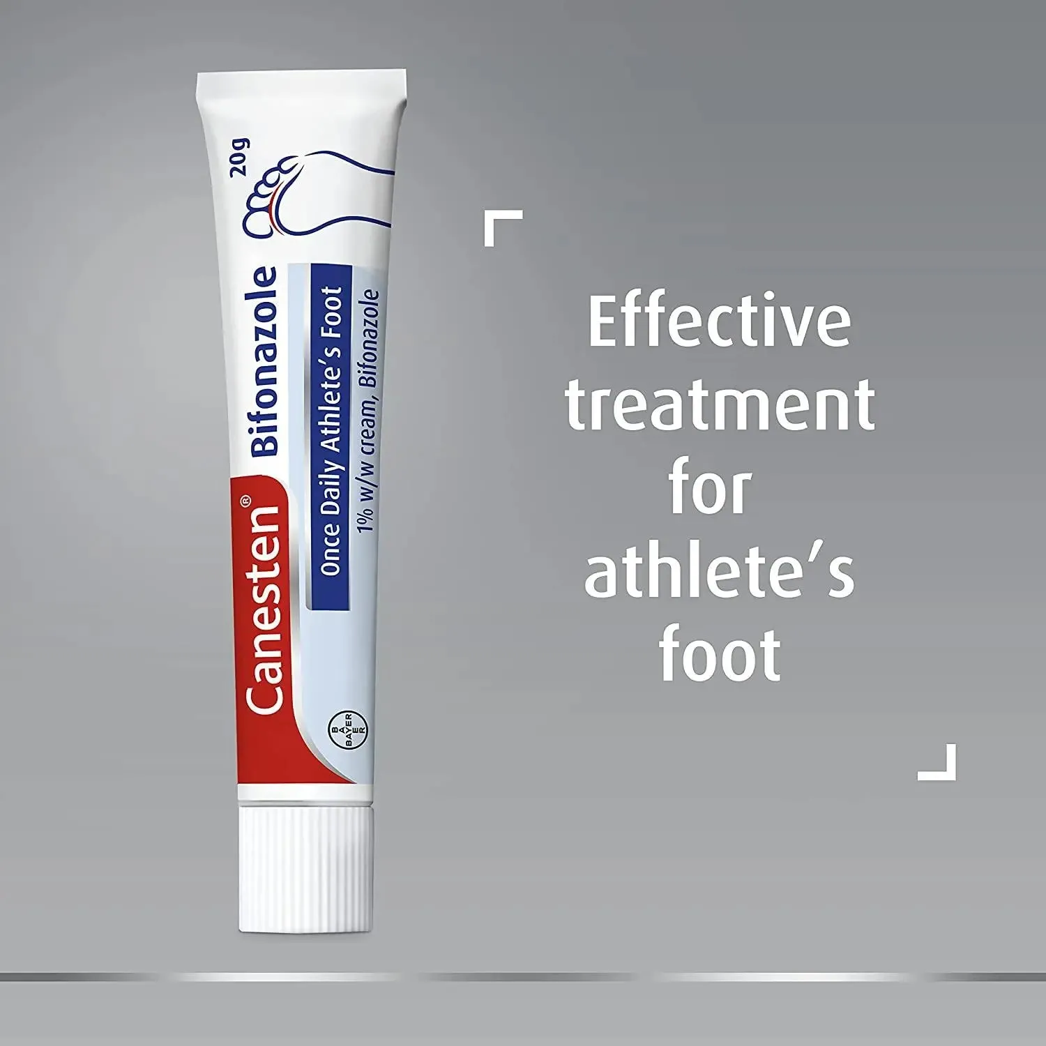 Canesten Bifonazole Once Daily 1% w/w Cream - 20g