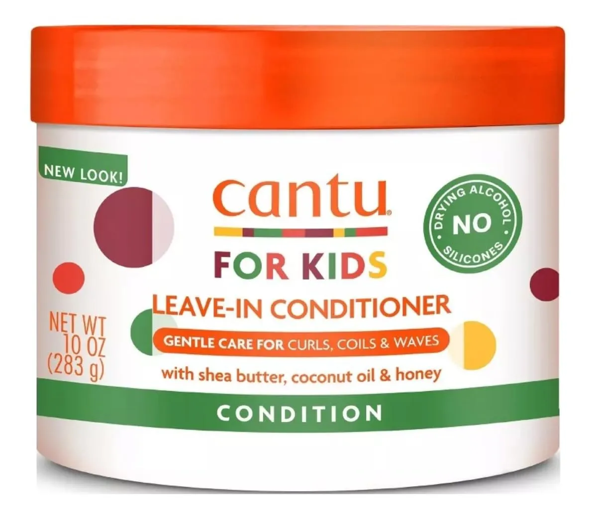 CANTU Care for Kids Leave-In Conditioner | No Sulphate, Silicone, Parabens 283g