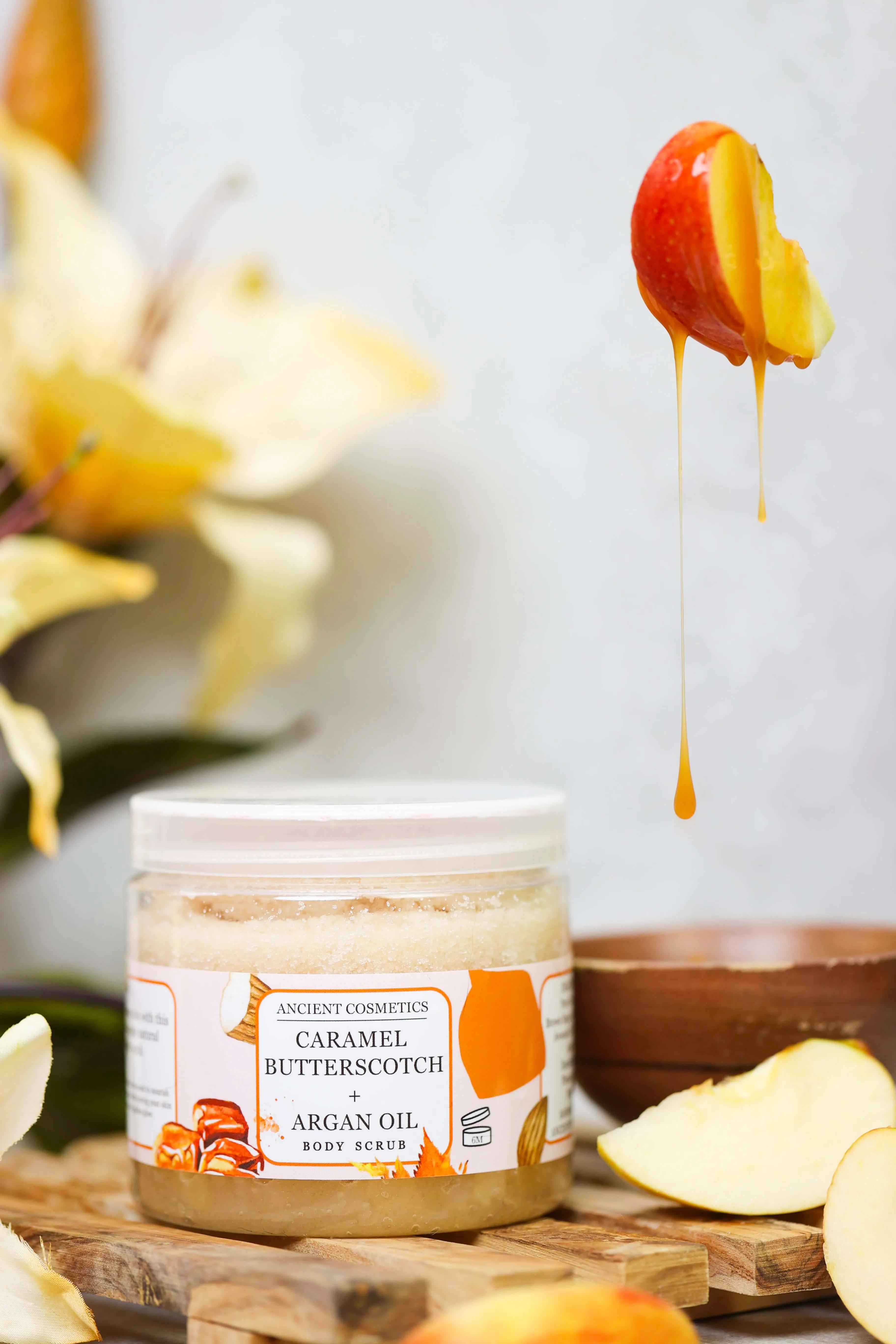 Caramel Butterscotch   Argan Oil Body Scrub