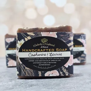 Cashmere & Berries cold process tallow soap
