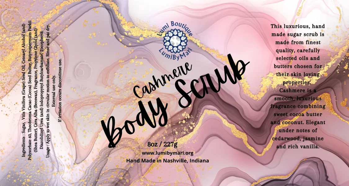 Cashmere Body Scrub