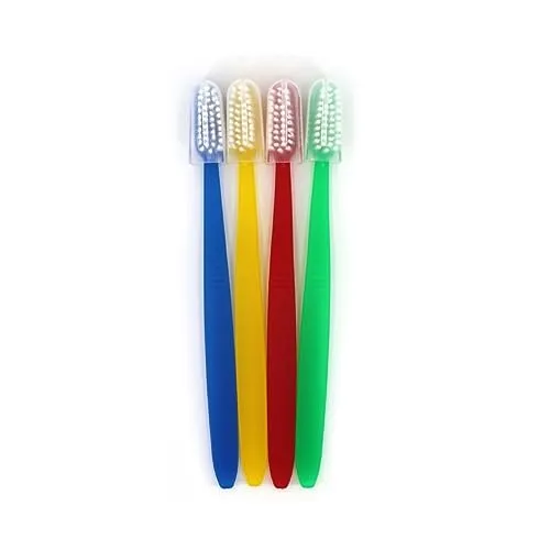 Cavity Protection Crest Toothpaste .85 Ounce with Toothbrush Bulk Pack for Travel and Hotel Guest Amenities (12 Pack)