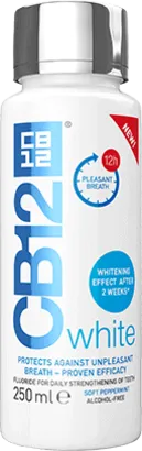 CB12 Mouthwash White