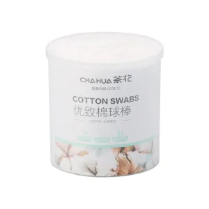 Chahua Premium Cotton Swabs - 200 Pieces