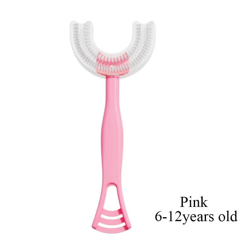 Children's 360 Degree U-shaped Child Toothbrush