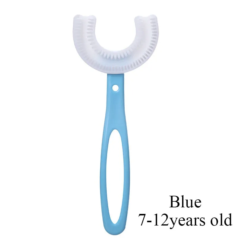 Children's 360 Degree U-shaped Child Toothbrush