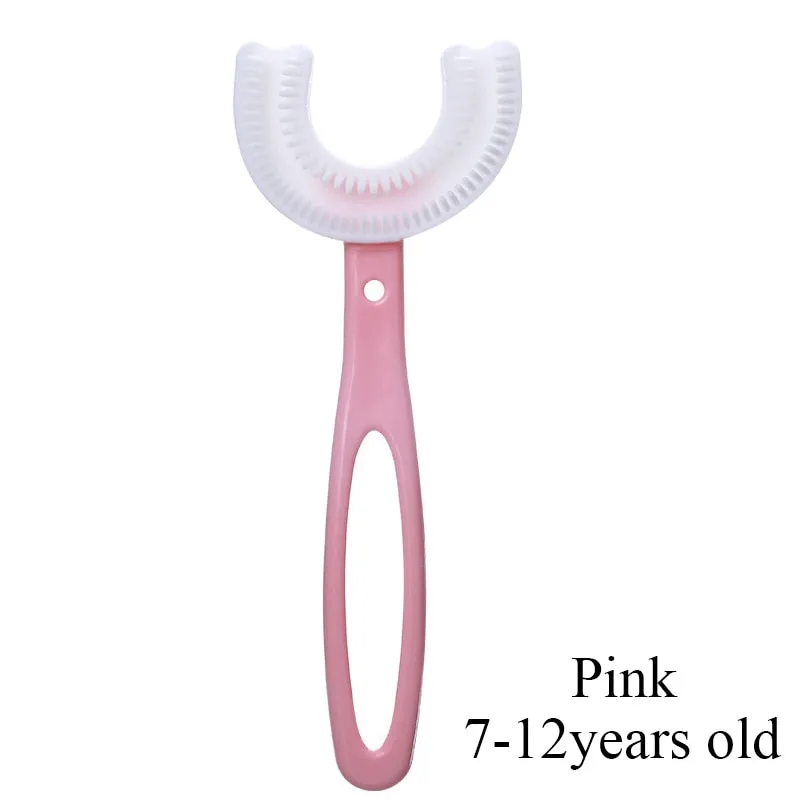 Children's 360 Degree U-shaped Child Toothbrush