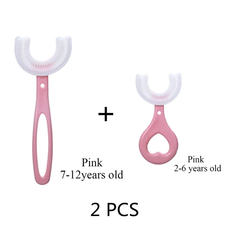 Children's 360 Degree U-shaped Child Toothbrush