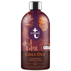 chill-out bubble bath, orange oil and sandalwood